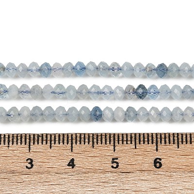 Natural Aquamarine Beads Strands G-L587-B02-01-A-1
