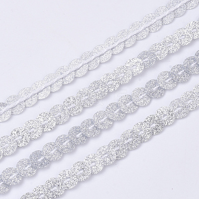 Ornament Accessories Plastic Paillette Bead Strands PVC-T006-02I-1