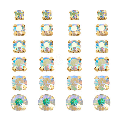 780Pcs 6 Style Sew on Rhinestone DIY-YS0001-44-1