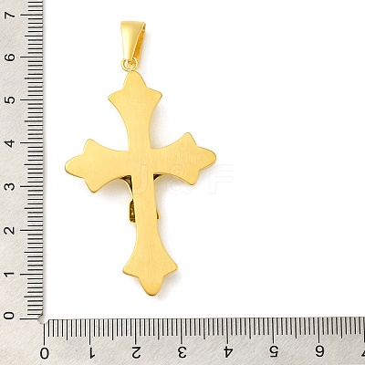 Ion Plating(IP) 304 Stainless Steel Big Pendants STAS-D110-27G-1