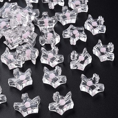Transparent Acrylic Beads MACR-S373-105-B07-1