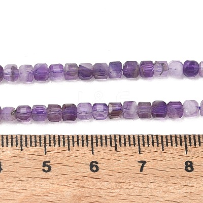 Natural Amethyst Beads Strands G-Z160-B01-3x3mm-01-1