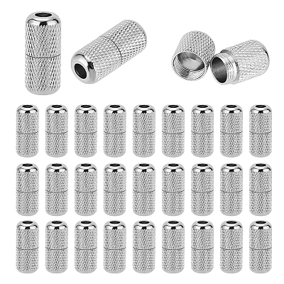 30Pcs Brass Capsule Lace Lock Buckles KK-PH0011-61P-1