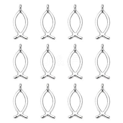 Tibetan Style Alloy Pendants LF0394Y-NF-1