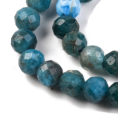 Natural Apatite Beads Strands G-F770-C02-02-1