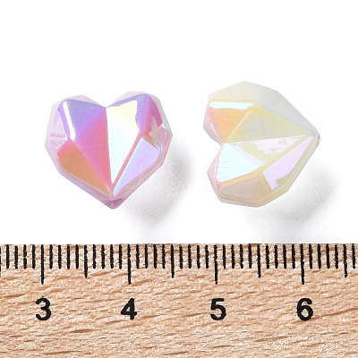 Opaque UV Plating Acrylic Beads PACR-D288-13-1