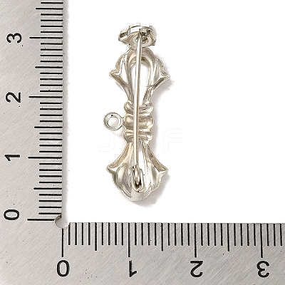Brass Brooches Findings KK-M285-34P-1