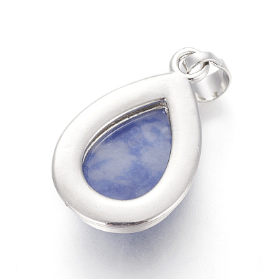 Natural Sodalite Pendants G-L512-C05-1