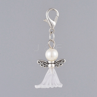 Acrylic Pendants X-HJEW-JM00382-01-1
