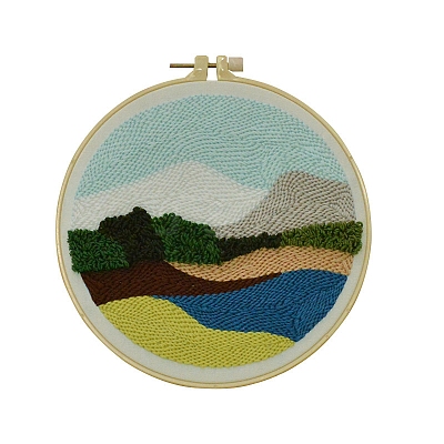 Punch Embroidery Beginner Kit DIY-P077-009-1
