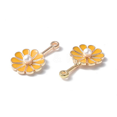 Alloy Enamel Pendants PALLOY-F288-02A-1
