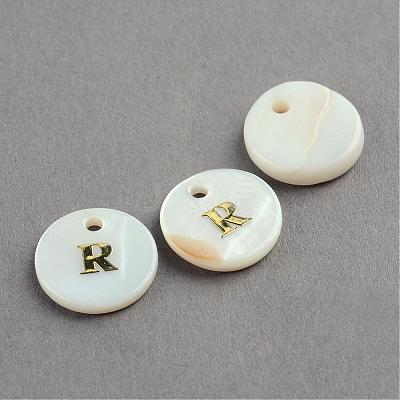 Freshwater Shell Pendants SSHEL-S249-R-1