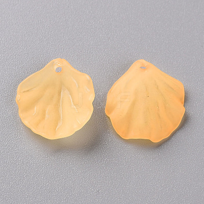 Transparent Frosted Acrylic Pendants MACR-S371-01A-719-1