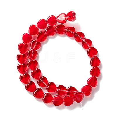 Transparent Glass Beads Strand GLAA-F112-03I-1