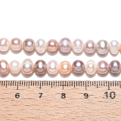 Natural Cultured Freshwater Pearl Beads Strands PEAR-N013-05C-04-1