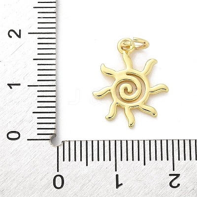 Brass Pendants KK-S511-21G-1