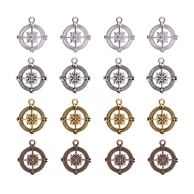 Tibetan Style Alloy Pendants TIBEP-PH0004-97-1