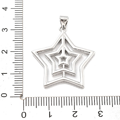 Rack Plating Brass Micro Pave Cubic Zirconia Pendants KK-D359-30P-1
