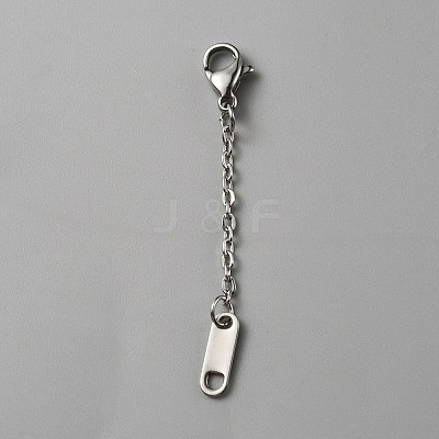 304 Staimless Steel Cable Chain Extender STAS-WH0001-14A-P-1