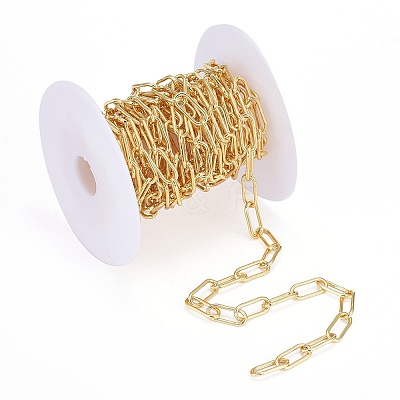 Brass Paperclip Chains CHC-G007-01G-1