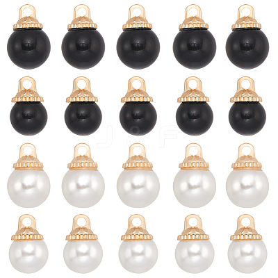 40Pcs 4 Styles Alloy Pendants FIND-SC0009-67-1