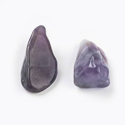 Amethyst Chips Floating Charms Fit Floating Locket Pendants G-F014-1-1