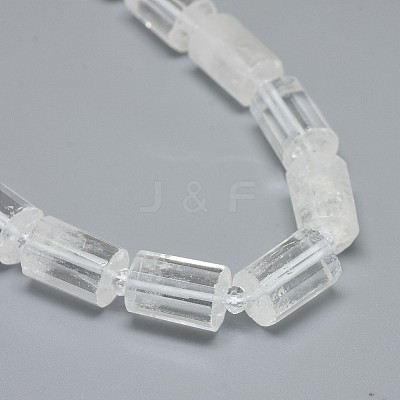 Natural Quartz Crystal Beads Strands G-F632-07D-1