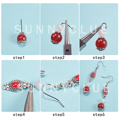 DIY Earring Making DIY-SC0008-71-1