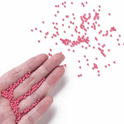 11/0 FGB Grade A Baking Paint Glass Seed Beads X-SEED-N001-A-1045-1