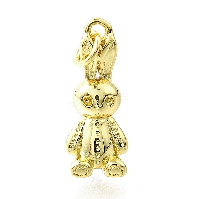 Brass Pendants KK-V007-38G-1