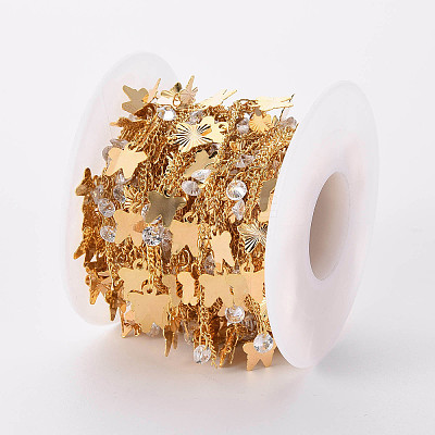 Handmade Brass Curb Chains CHC-S012-045-1
