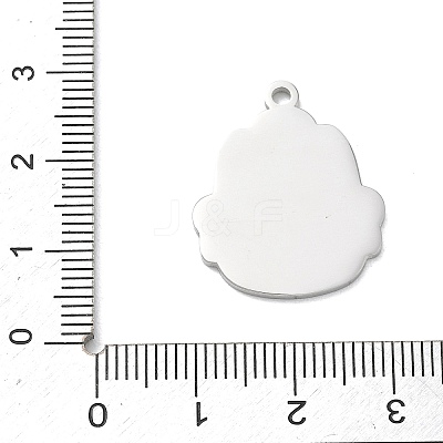 304 Stainless Steel Pendants SA-CBAE115-18P-1