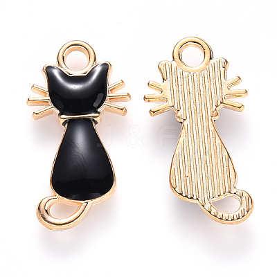 Alloy Enamel Pendants ENAM-S121-033A-1