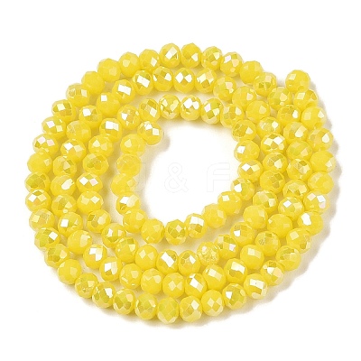 Electroplate Glass Beads Strands LS-EGLA-A044-P3mm-B04-1