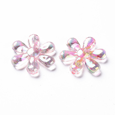 Transparent Acrylic Beads TACR-S154-35C-902-1