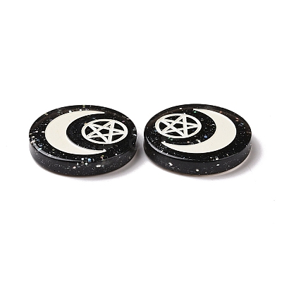 Resin Cabochons RESI-G055-02B-1