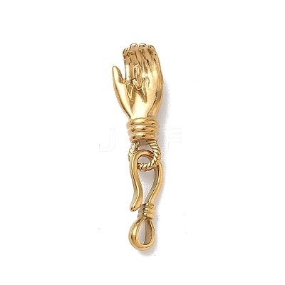 304 Stainless Steel S-Hook Clasps STAS-G373-04G-03-1