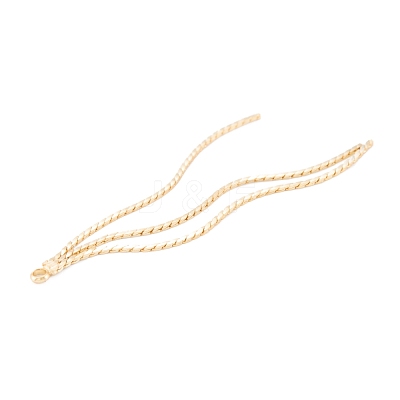 Brass Big Pendants KK-K251-14G-1