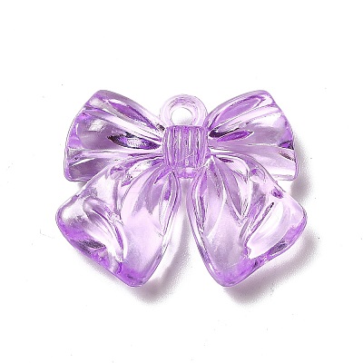 Transparent Acrylic Pendants TACR-P003-08-1