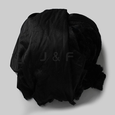Polyester & Wool Fabric DIY-WH0699-23C-1