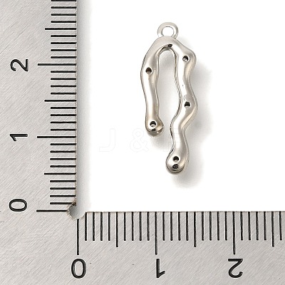 Brass Micro Pave Cubic Zirconia Pendants KK-B122-03D-04P-1