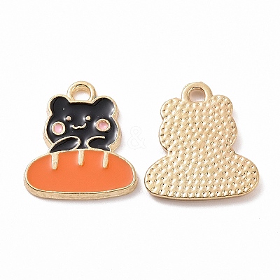 Alloy Enamel Pendants ENAM-B054-15G-1