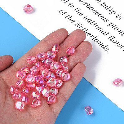 Transparent Acrylic Beads MACR-S373-131-C12-1