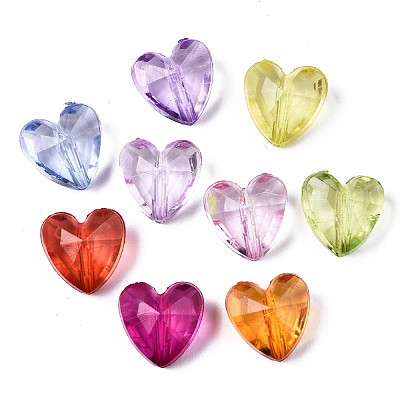 Transparent Acrylic Beads TACR-ZX017-01-1