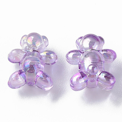 Transparent Acrylic Beads MACR-S154-127-C04-1