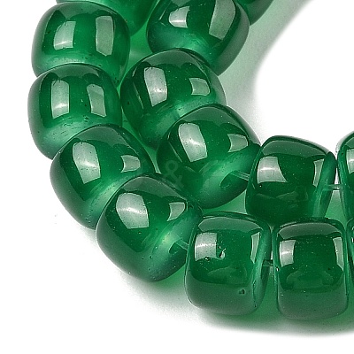Baking Plating Glass Beads Strands GLAA-H036-01-1