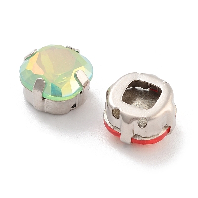 Square Opal Sew On Rhinestones RGLA-G024-07A-P-1