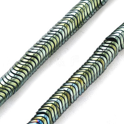 Electroplated Synthetic Non-magnetic Hematite Beads Strands G-B132-A01-01E-1