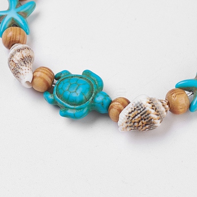 Wood Jewelry Sets SJEW-JS00967-1