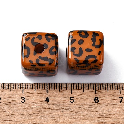 Opaque Acrylic Beads OACR-Q102-01A-1